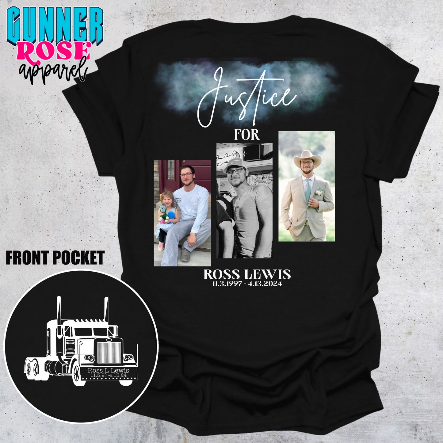 Ross Lewis Memorial Shirt
