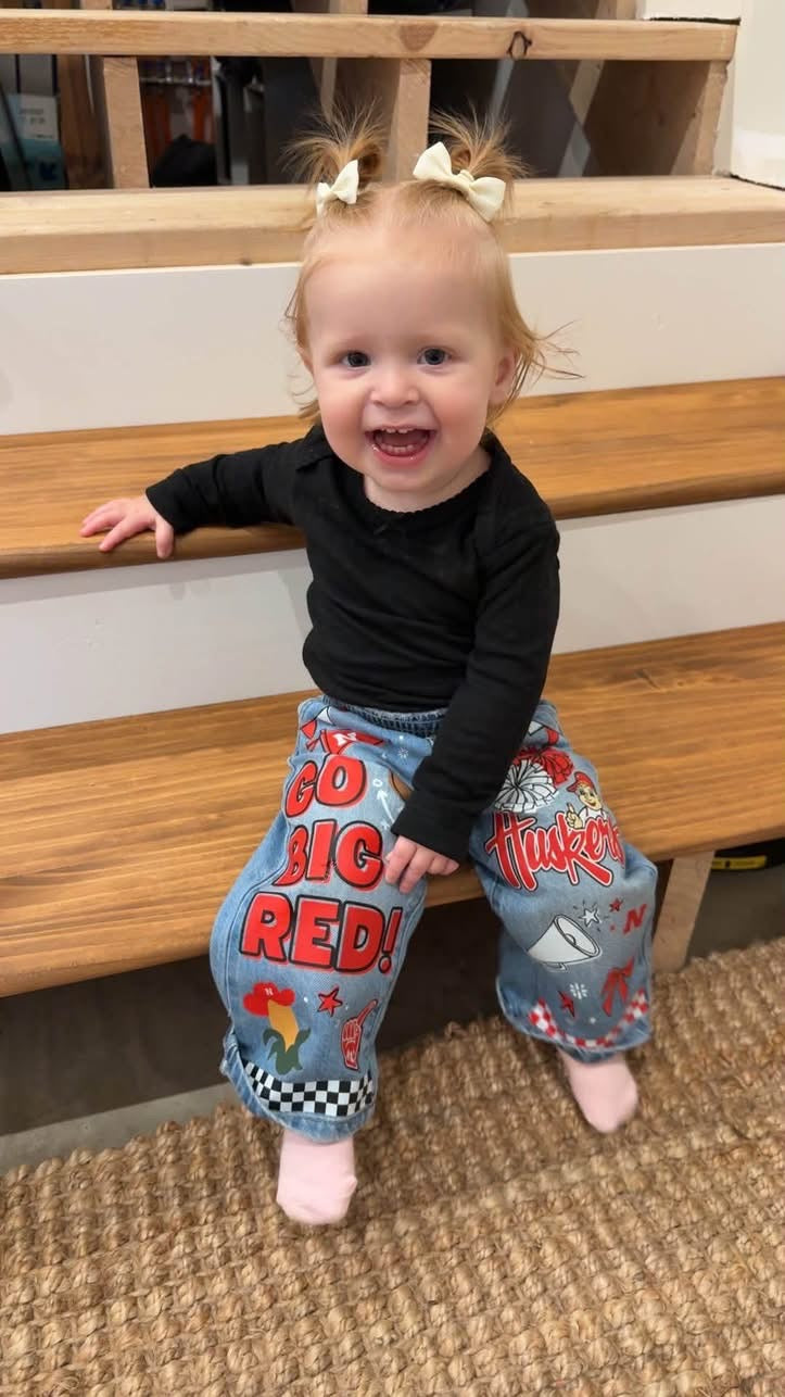 Custom Printed Jeans