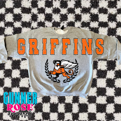 Oversized Mascot Sweatshirt