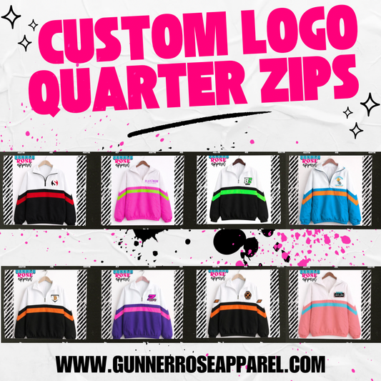 Custom Logo Quarter Zips