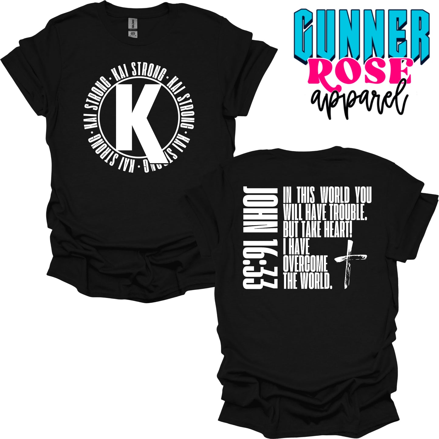 Kai Strong Fundraiser - TAT 2-3 weeks