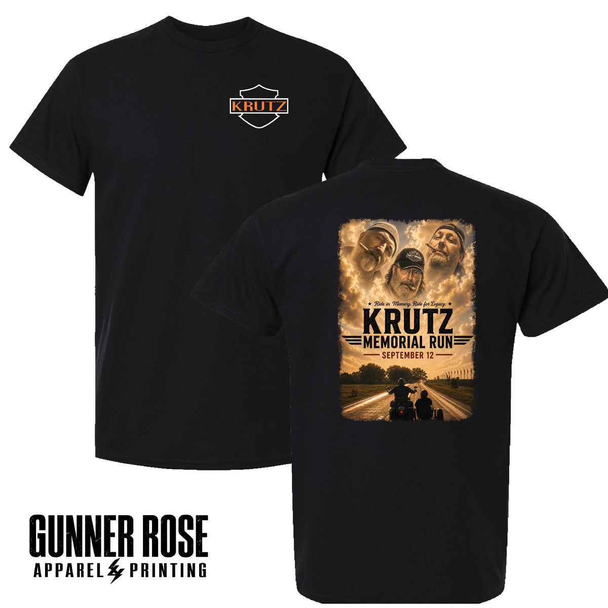 Krutz Memorial Ride Tee